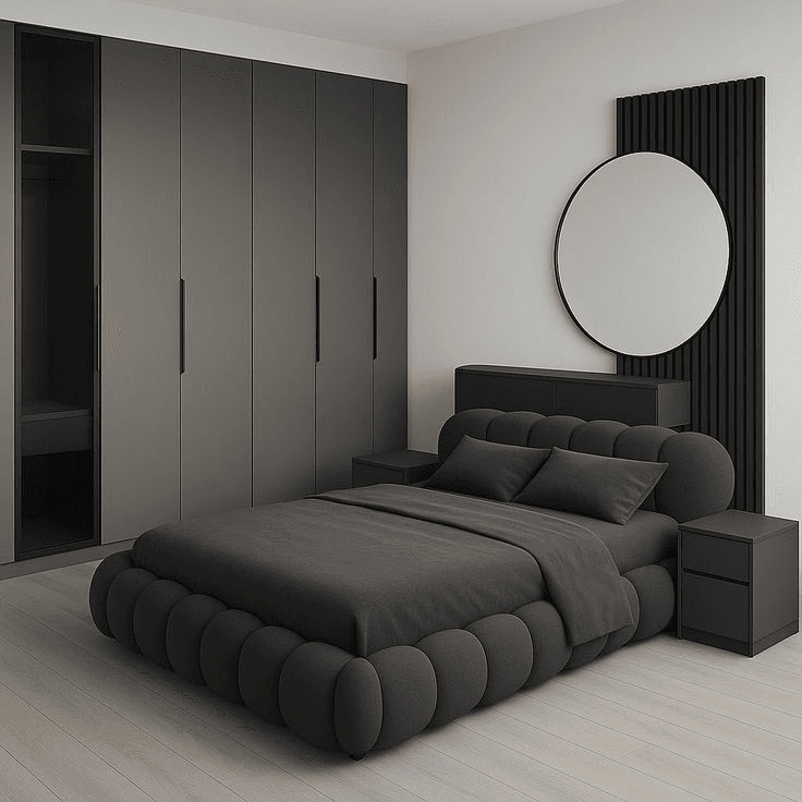 A customer’s bedroom before the Retail Partner concept